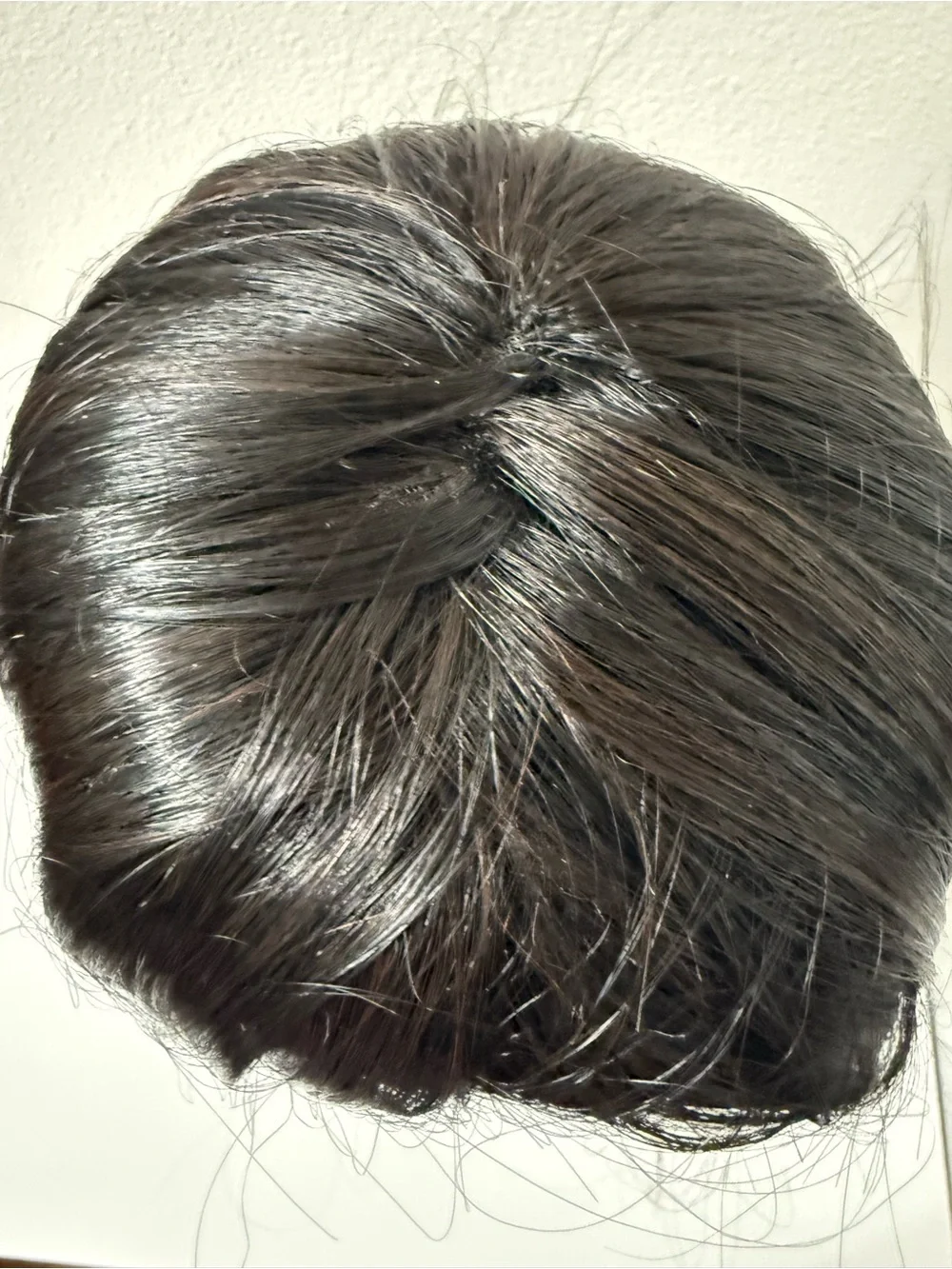 Belle Tress Bossa Nova Coffee Without Cream Lace Front Mono Top Wig, Center Part
